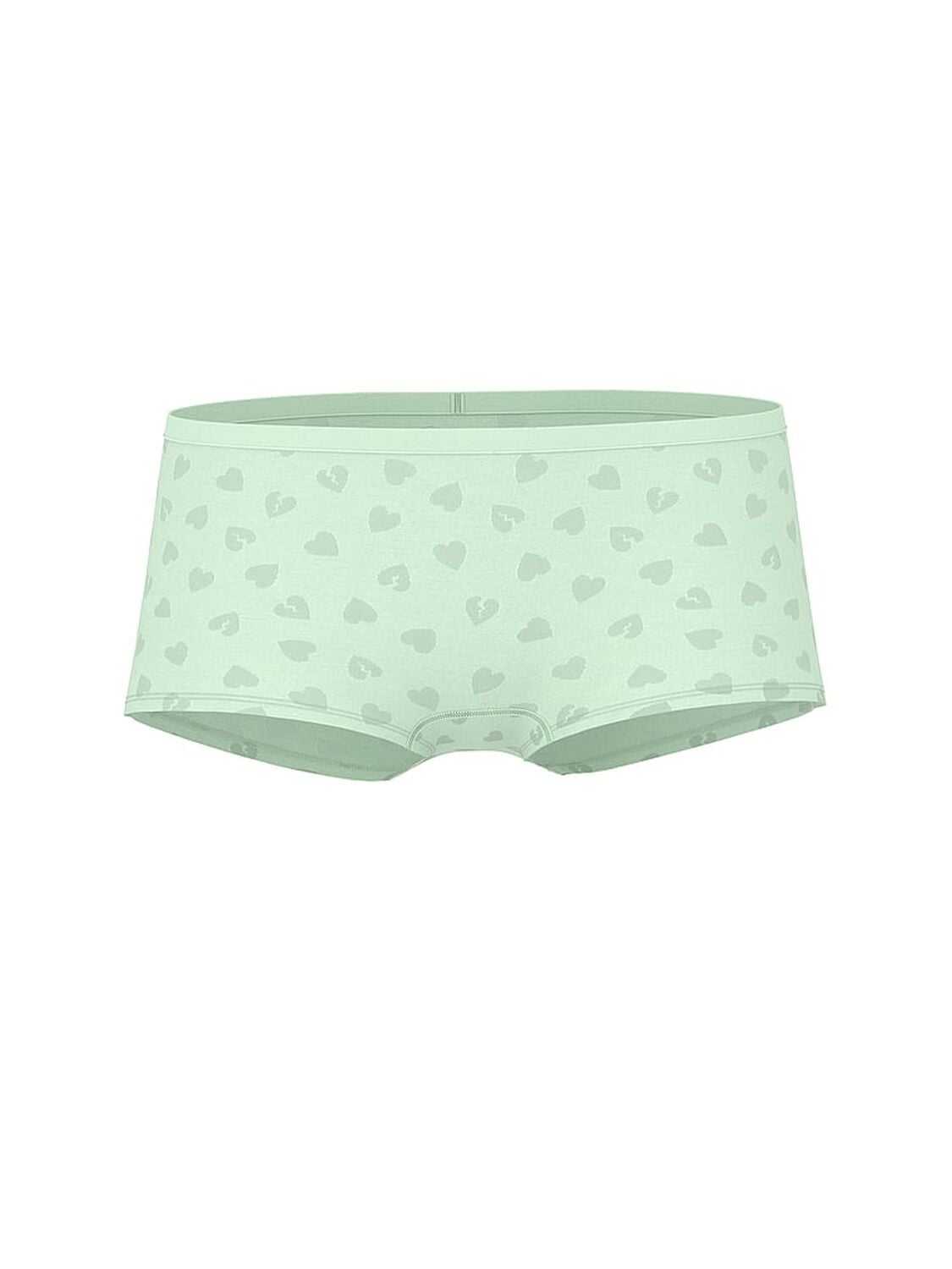 pink Pink Cotton Dorm Boyshort Panty Mint 3 of 3 