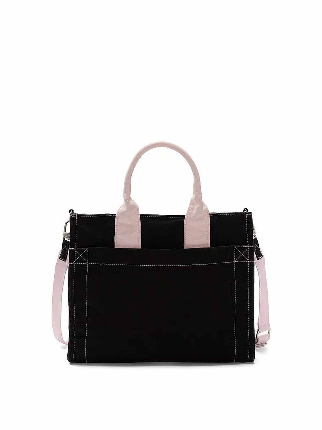 vs Pink Mini Crossbody Tote Bag Black 2 of 3 