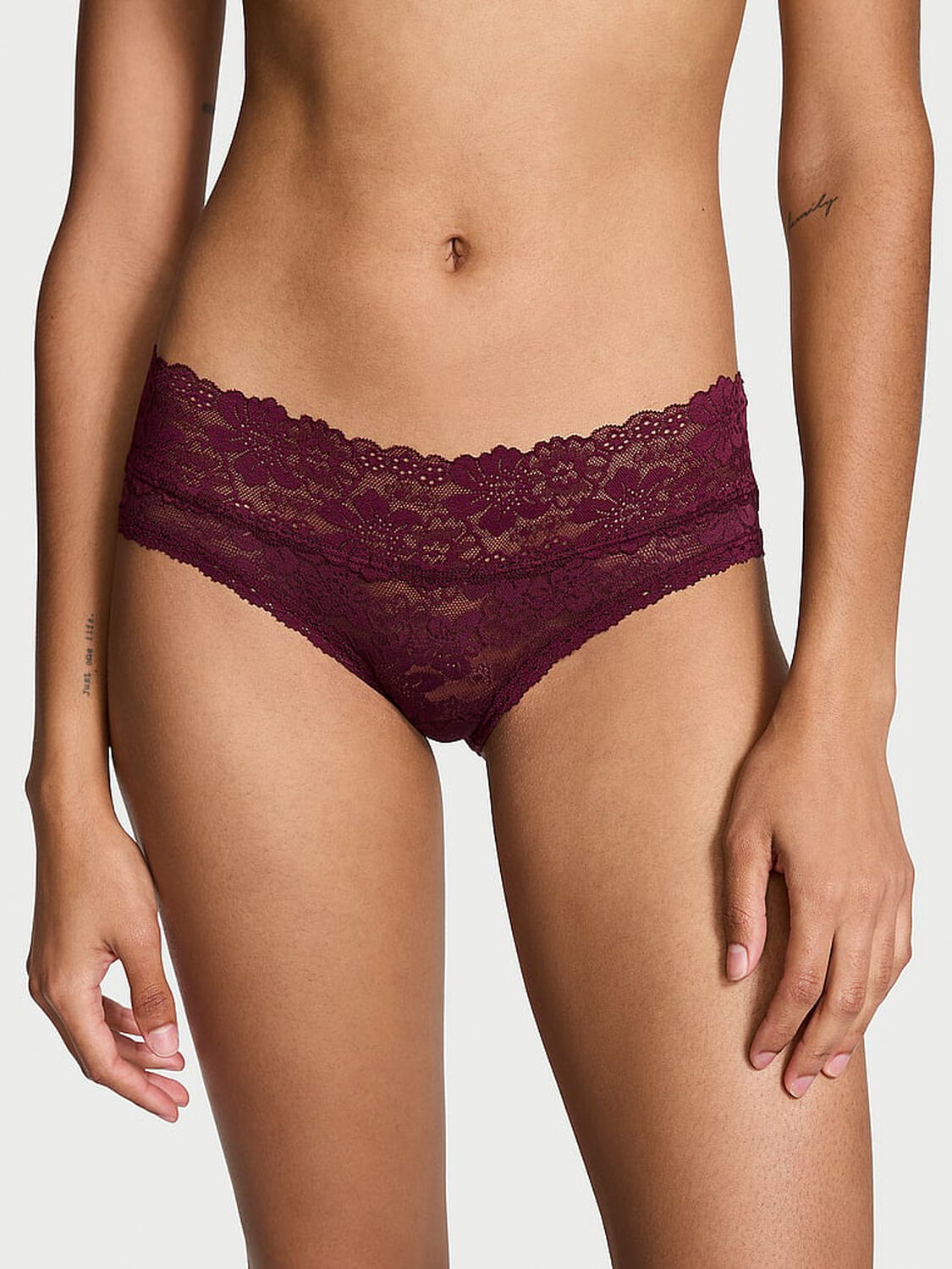 vs Pink Wink Hiphugger Panty Wild Rose 1 of 3 
