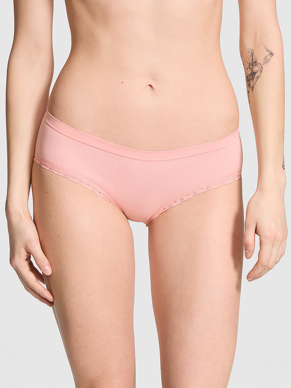 vs Pink Seamless Hiphugger Panty 1 of 3 