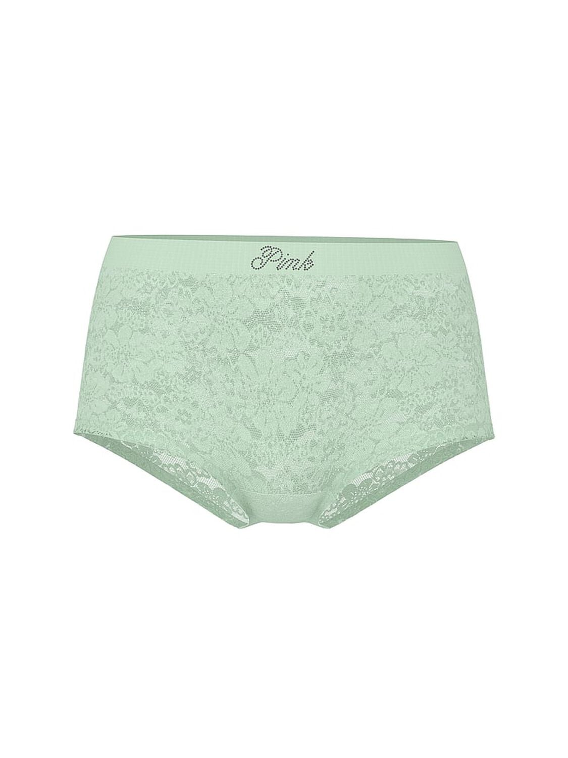 pink Pink Lacie Logo Boyshort Panty Mint 1 of 1 