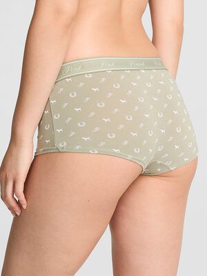 Logo Cotton Boyshort Panty