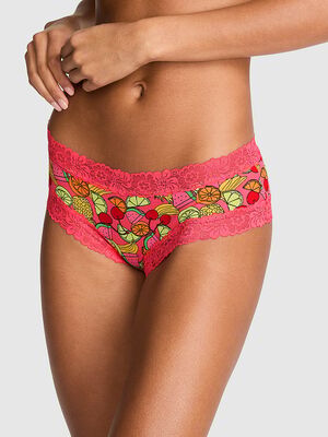 PINK Wink&trade; Lace-Trim Cheeky Panty
