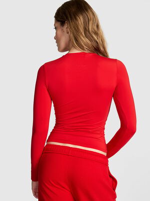 PINK Base Stretch&trade; Long-Sleeve Tee