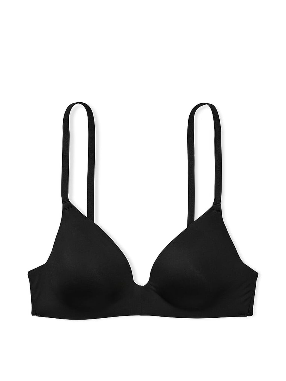 pink Pink Wear Everywhere Wear Everywhere Lightly Lined Wireless Bra Black 3 of 3 