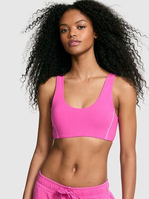 All-Day Cotton Scoop Sports Bra
