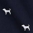 Boyfriend Boxer Pajama Pants, Noir Navy Dogs, swatch