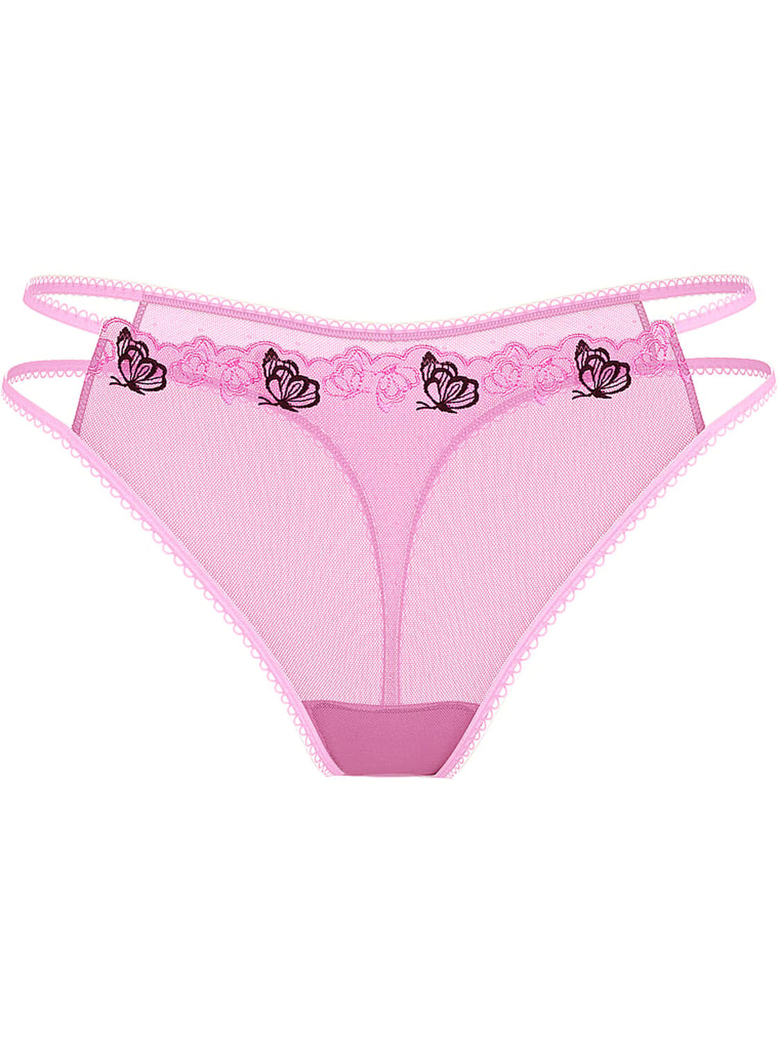vs Pink Wink Strappy Thong Panty Limited Edition Lollipop Pink 3 of 4 