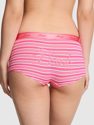 Logo Cotton Boyshort Panty