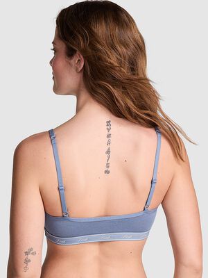 Cotton Scoop Bralette