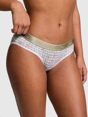 Logo Cotton Hiphugger Panty