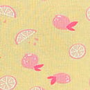 Logo Cotton High-Waist Boyshort Panty, Mellow Yellow Lemon Print, swatch