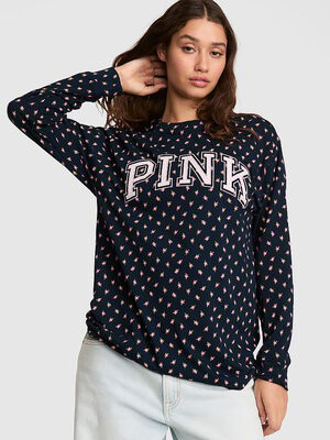Campus Cotton Bling Long-Sleeve Tee