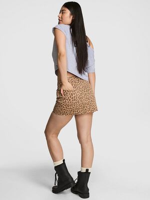 Denim by PINK Mid-Rise Jean Skirt