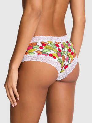 PINK Wink&trade; Lace-Trim Cheeky Panty