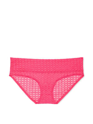 Wink Heart Lace Hiphugger Panty