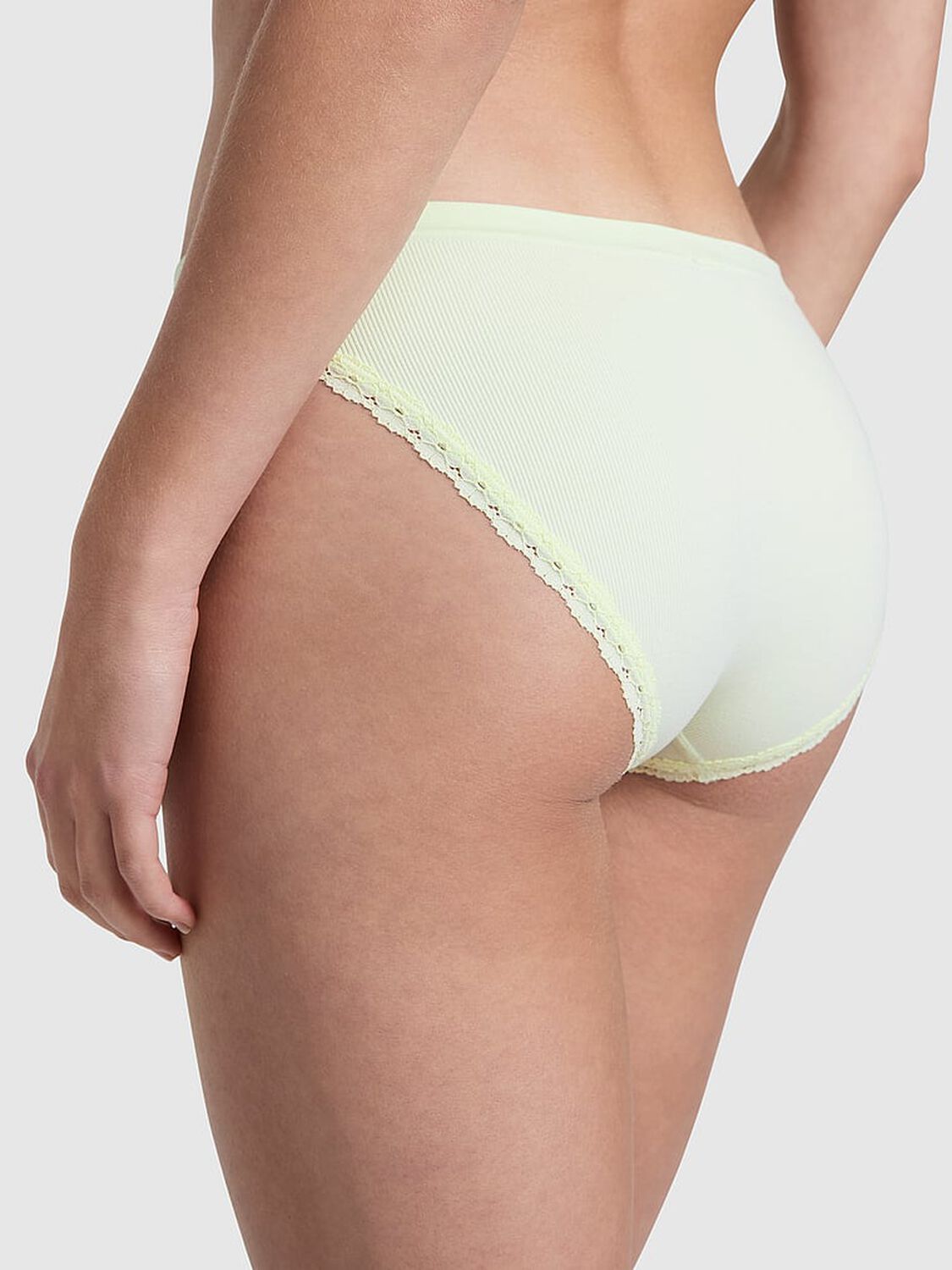 vs Pink Seamless Bikini Panty Fresh Mint 2 of 3 