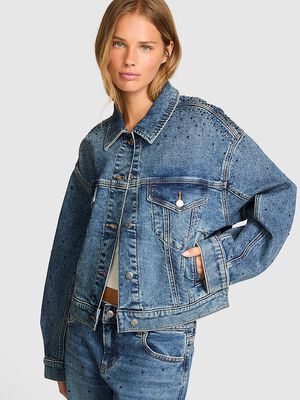 Denim by PINK Boyfriend Trucker Jacket