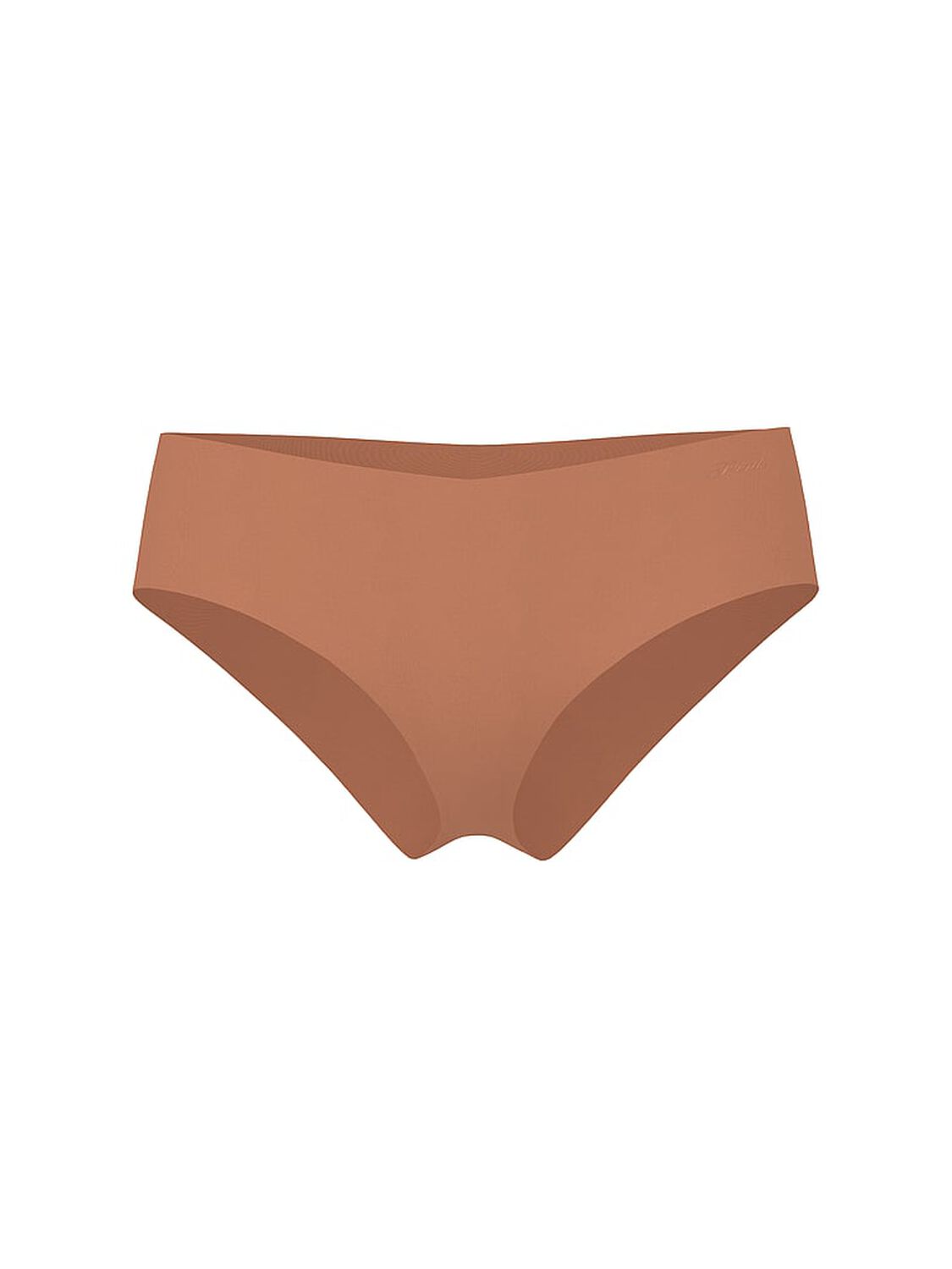 vs Pink No-Show Cheeky Panty Caramel 3 of 3 