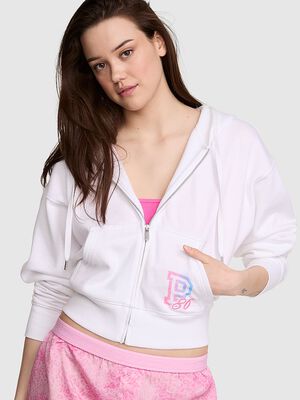 Campus Fleece&trade; Shrunken Full-Zip Hoodie