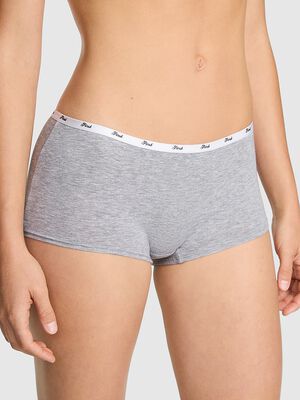 Logo Cotton Boyshort Panty