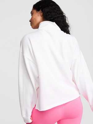 Campus Fleece&trade; Quarter-Zip Straight-Cut Sweatshirt