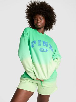 Ivy Fleece Oversized Crew Sweatshirt