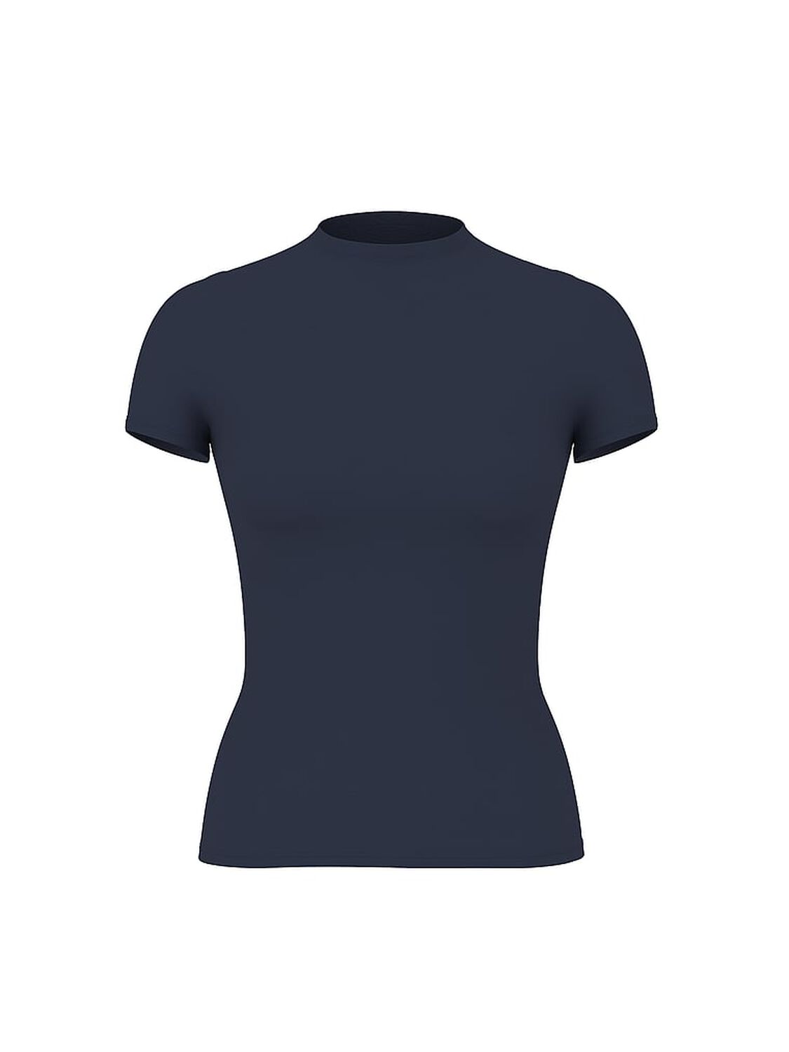 vs Pink Base Stretch Short-Sleeve Tee Noir Navy 1 of 2 