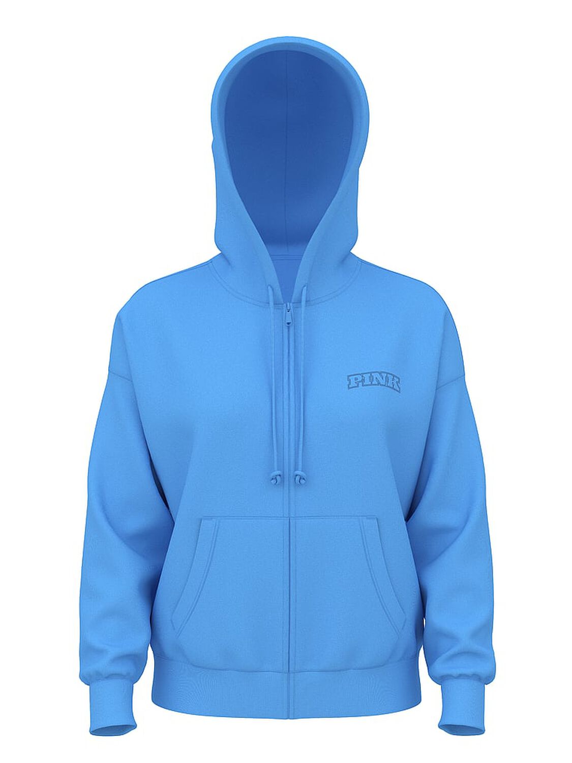 vs Pink Ivy Fleece Campus Full-Zip Hoodie Dream On 3 of 3 