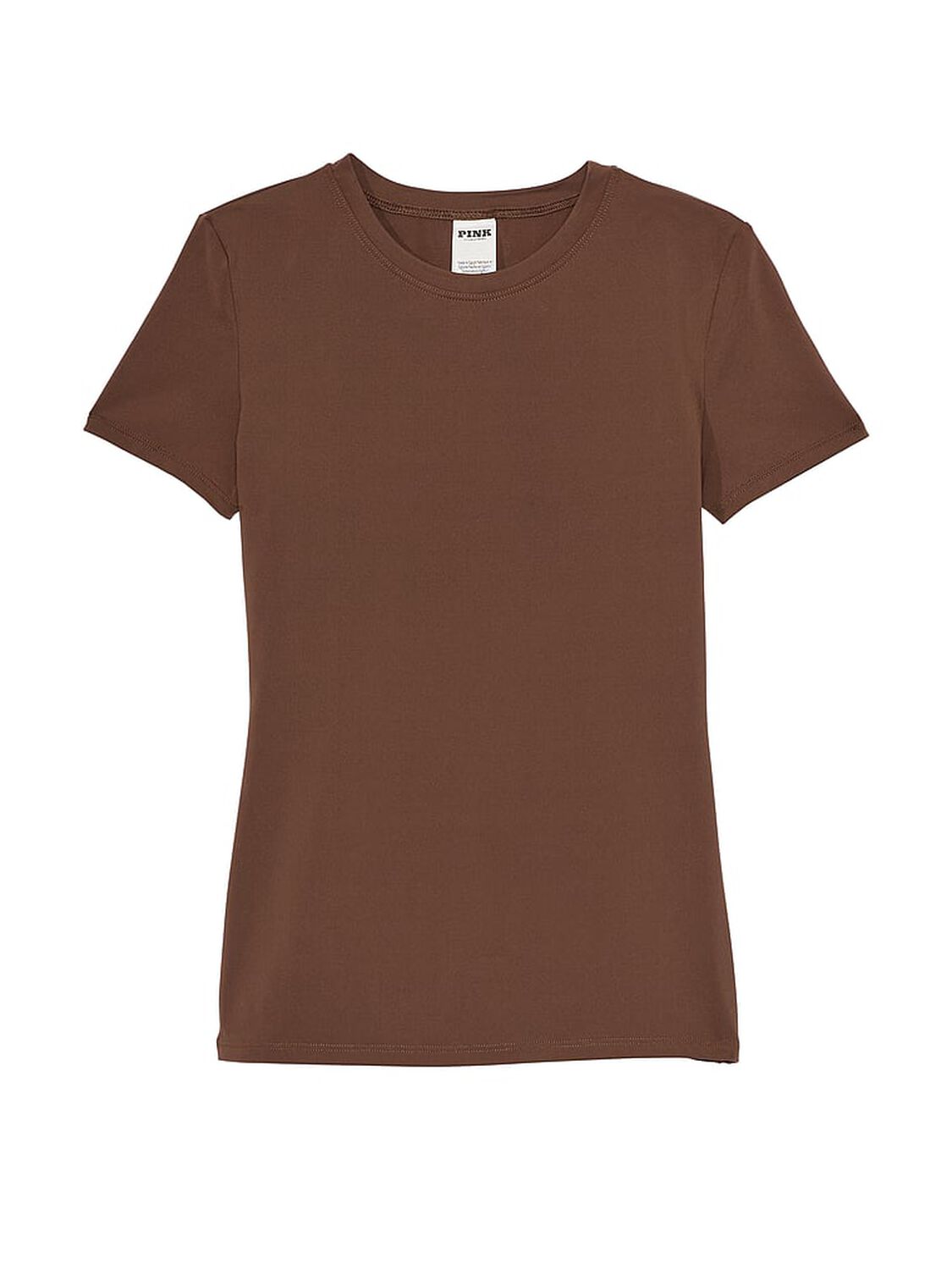 vs Pink Base Stretch Short-Sleeve Tee Ganache 3 of 4 