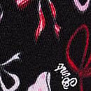 Logo Cotton Shine Boyshort Panty, Black Bow Print, swatch