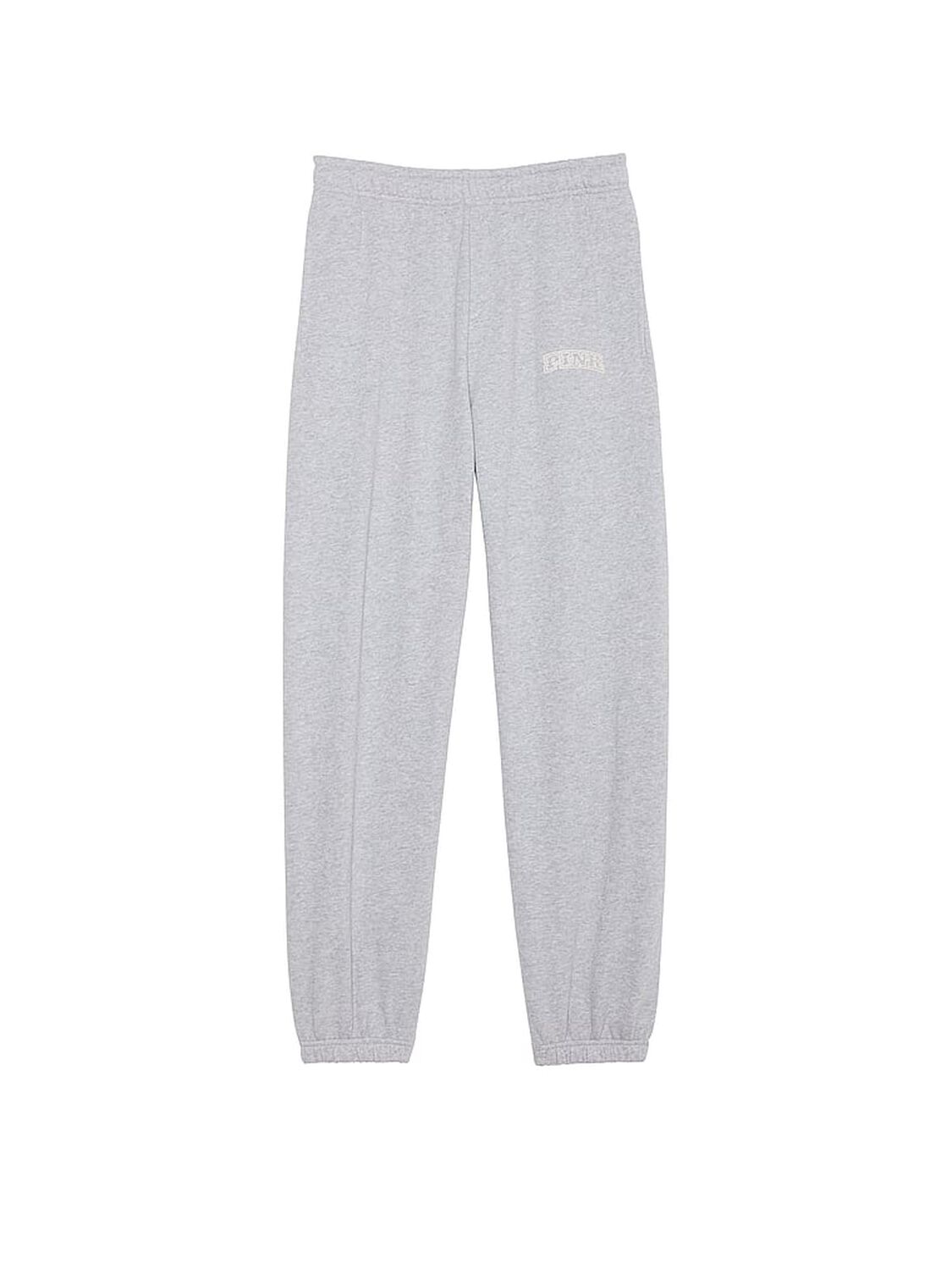 vs Pink Ivy Fleece Campus Sweatpants Medium Heather Grey 3 of 3 