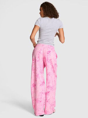 Campus Fleece&trade; Wide-Leg Split-Hem Sweatpants