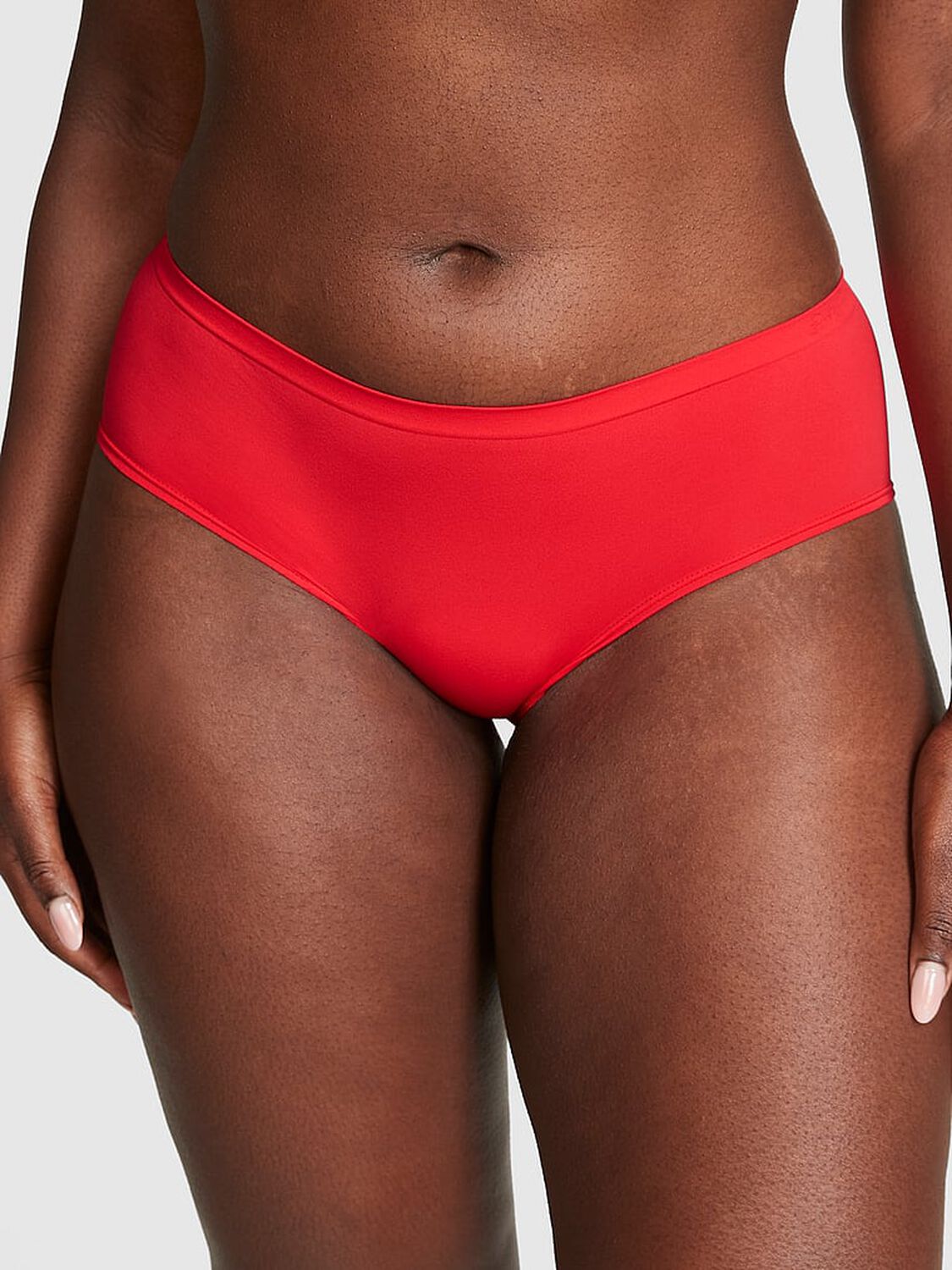 vs Pink Seamless Hiphugger Panty Red Pepper 1 of 3 