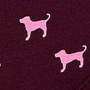 Logo Cotton Hiphugger Panty, Wild Rose Dog Print, swatch