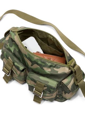 Nylon Cargo Shoulder Bag
