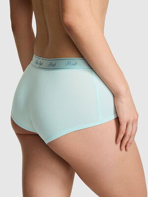 Logo Cotton Boyshort Panty