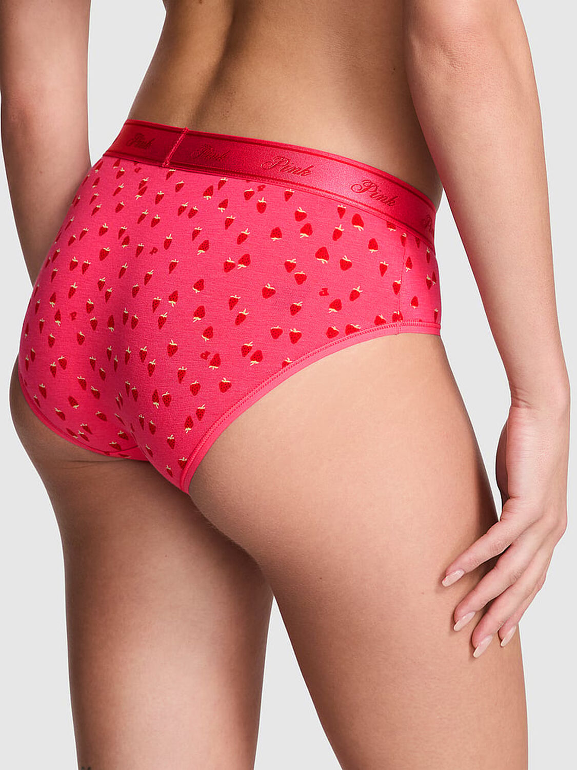 vs Pink Logo Cotton Hiphugger Panty 2 of 3 