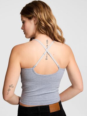 All-Day Cotton Square-Neck Tank Top