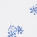 Logo Cotton High-Waist Boyshort Panty, White Blue Floral Print, swatch