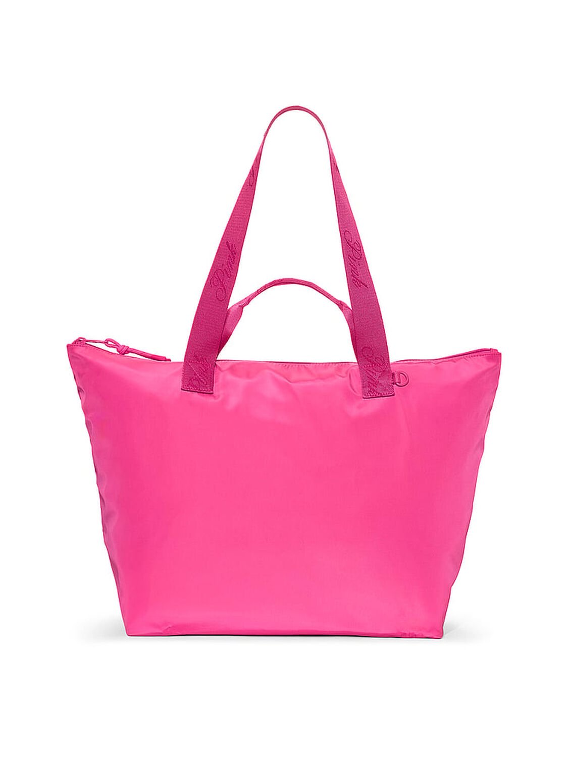 vs Pink Nylon Tote Bag Pink Twirl 1 of 4 