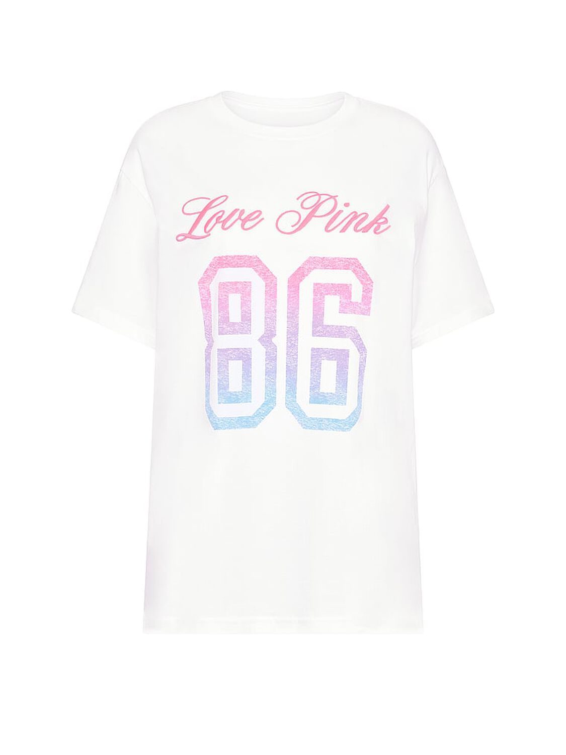 vs Pink Campus Cotton&trade; Tee Vs White 3 of 3 