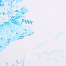 Reversible Triangle String Bikini Top, Tropical Toile Capri Blue, swatch