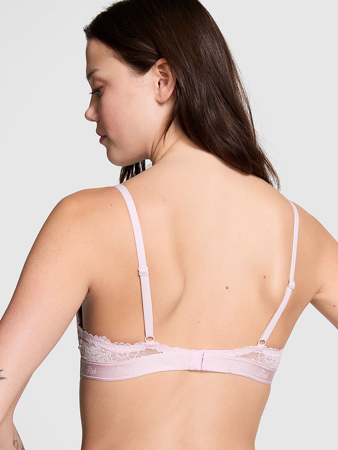 vs Pink Wink Push-Up Balconette Bra Pink Tulip 2 of 3 