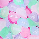 Sweet Dreams Pajama Pants, Candy Hearts Print, swatch