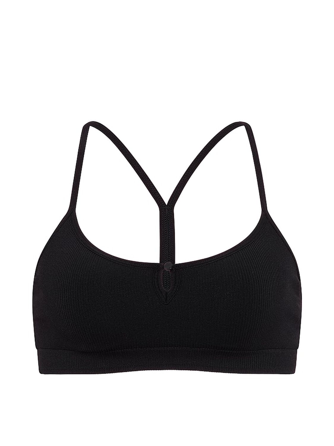 vs Pink AnyWear Low-Scoop Racerback Bra Black 3 of 3 