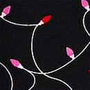 Flannel Sleep Pants, Black Lights Print, swatch