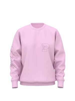 Ivy Fleece Oversized Crew Sweatshirt