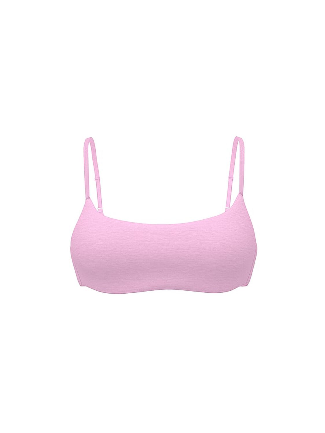 vs Pink Relay Square-Neck Sports Bra Hushed Lilac Marl 3 of 3 