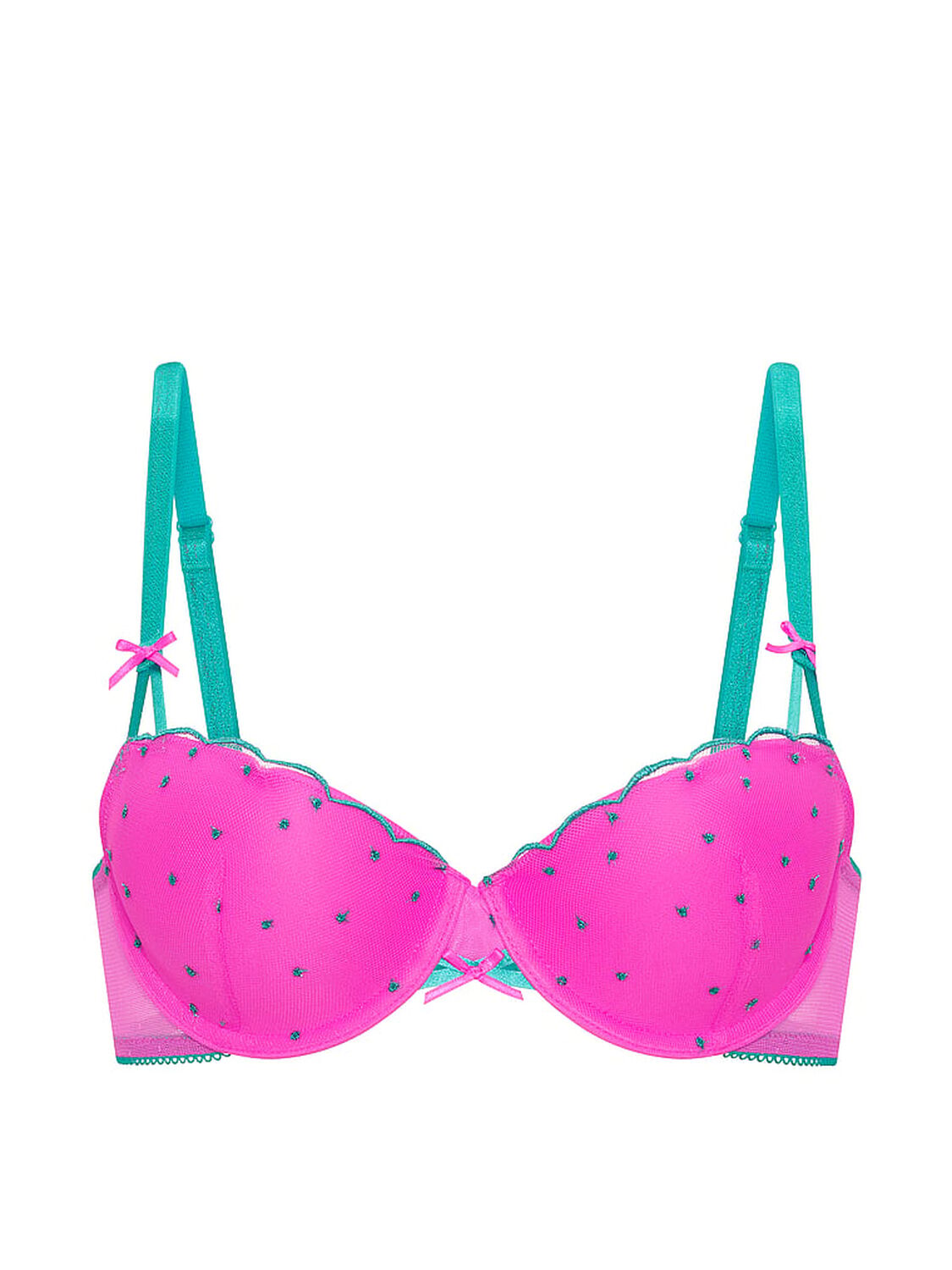 vs Pink PINK Wink&trade; Lightly Lined Balconette Bra Pink Berry 3 of 3 